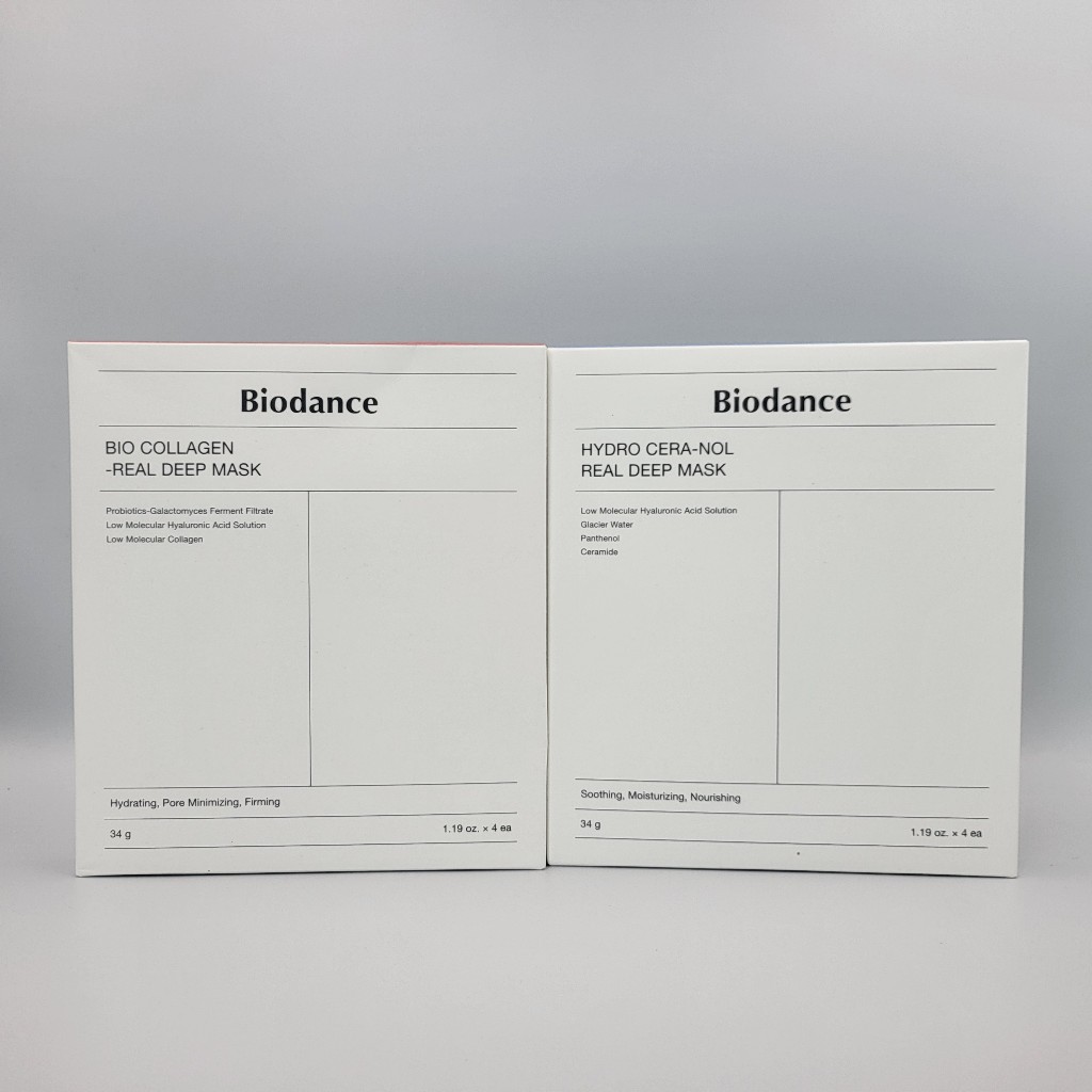 [Biodance] Mặt nạ sâu thật 34g * 4ea