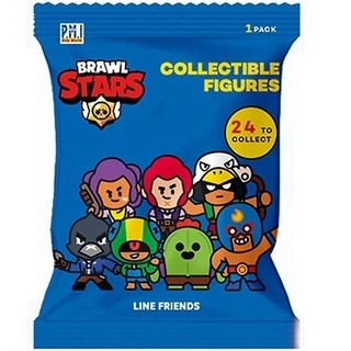 Line Friends Brawl Stars Nhân Vật Sưu Tầm 1 Gói