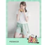 Quần lót Sanrio Sheer Seersucker thiết kế mùa hè giới hạn, quầnshort trunk họa tiết Kitty và Tanning Pochacco