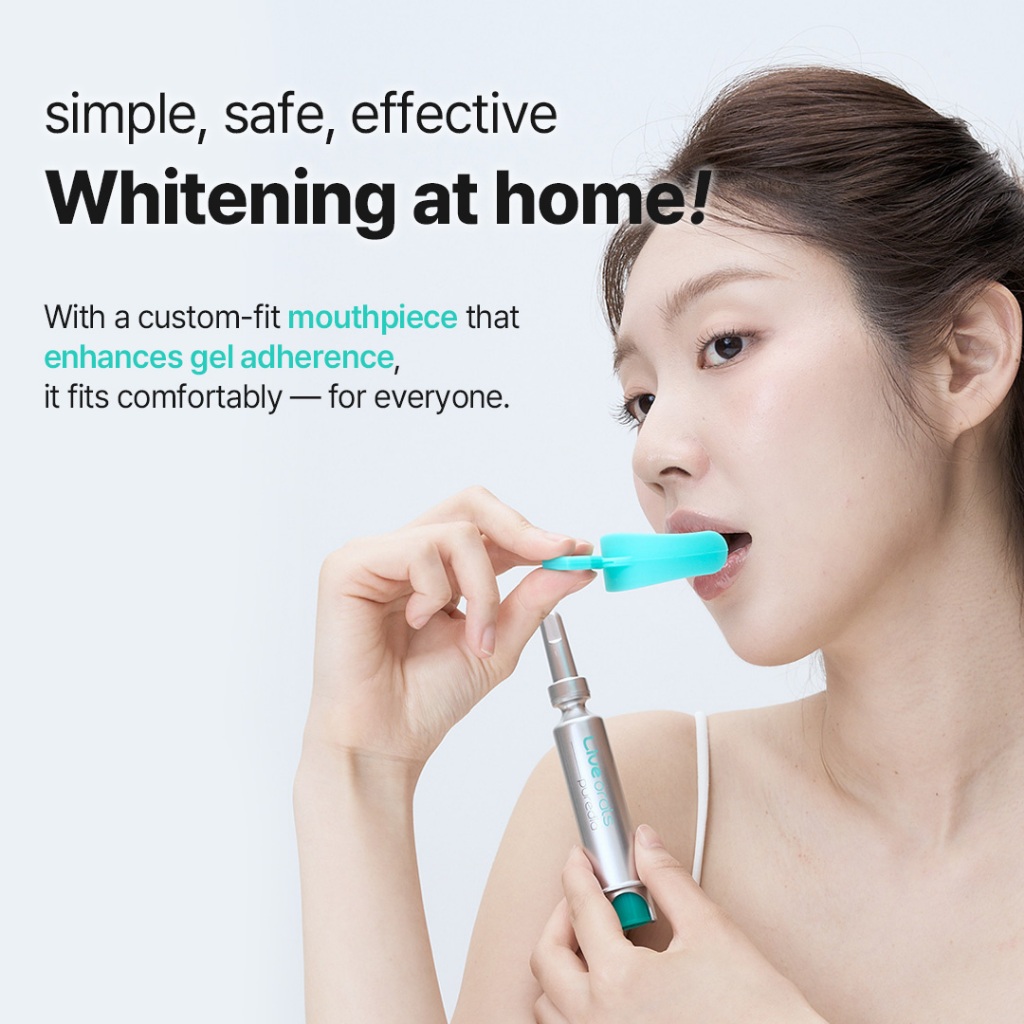Gel làm trắng răng Liveorals PureDia Refill 10g | Chỉ nạp lại hộp mực | Tương thích với ống tiêm