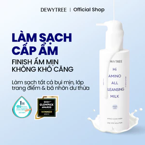 Sữa Tẩy Trang Làm Sạch Makeup & Bụi Mịn Không Cần Nhũ Hoá Hi Amino All Cleansing Milk 200ml