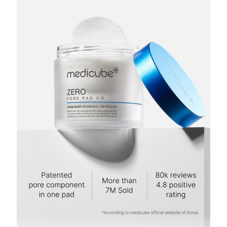 [MEDICUBE] Miếng pad lột & làm sạch lỗ chân lông – 70 miếng / Pore Cleansing & Peeling Pads – 70 Pads