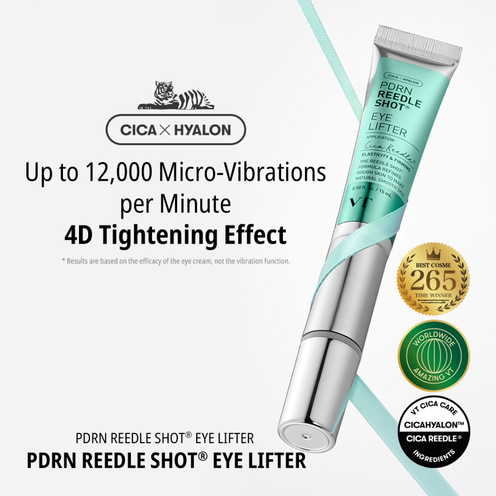 [VT] PDRN Reedle Shot Eye Lifter 15ml – Tinh Chất Dưỡng Mắt Kèm Đầu Massage Rung [Official Flagship]