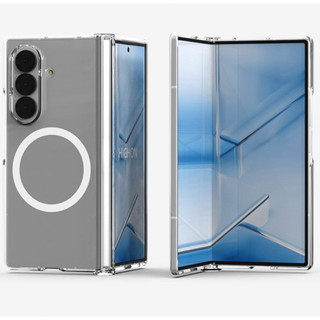 Vỏ bản lề Vỏ cứng trong suốt từ tính cho galaxy z fold 7