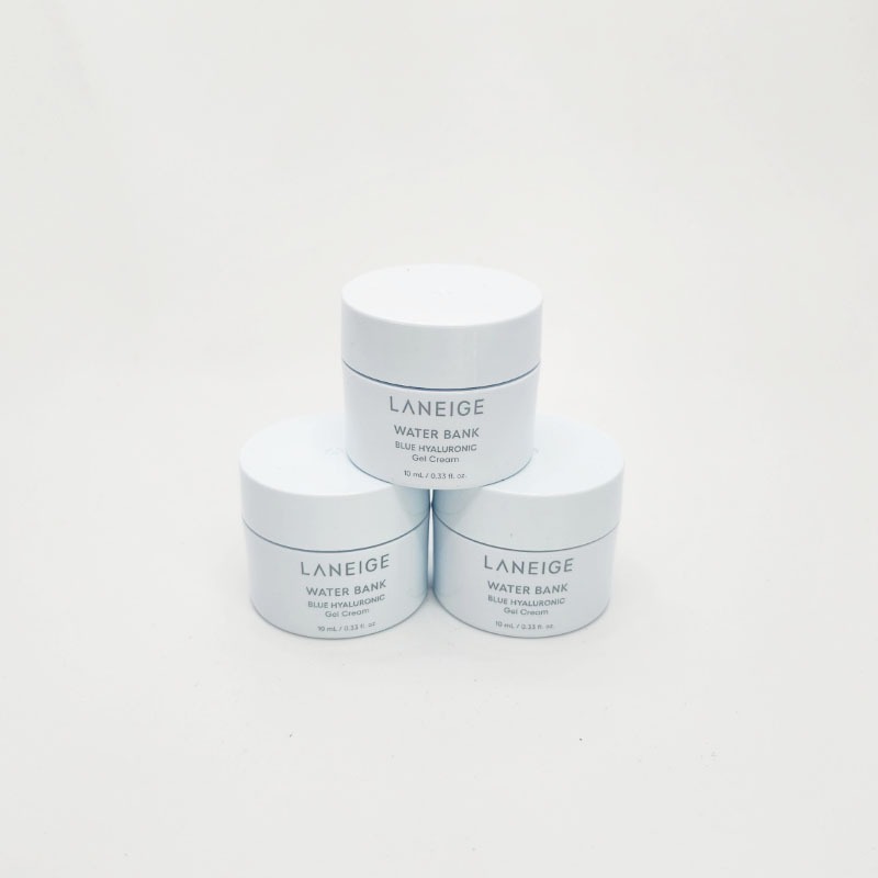 [10ml x 3 EA] Water Bank Blue Hyaluronic Gel Cream 10ml, chăm sóc da Hàn Quốc, Làm đẹp