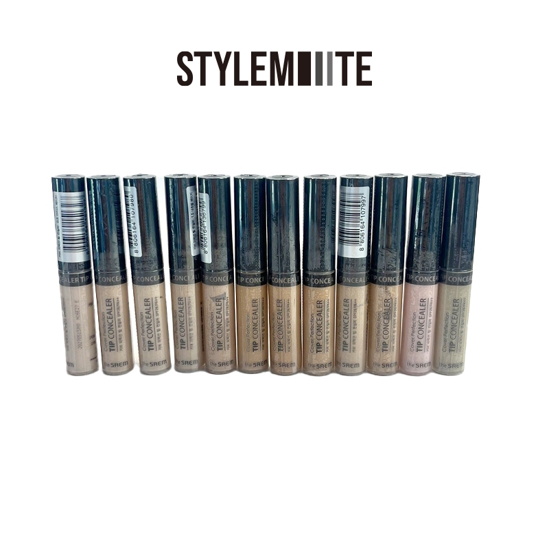 [the SAEM COLLECTION] Kem Che Khuyết Điểm Trang Điểm Che Phủ Làm Đẹp Cover Perfection Tip Concealer  SPF28/PA++ (6.5g)