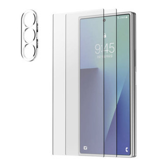 K-Max - Bộ 2 kính cường lực trong suốt / riêng tư 9H cho galaxy z fold 7