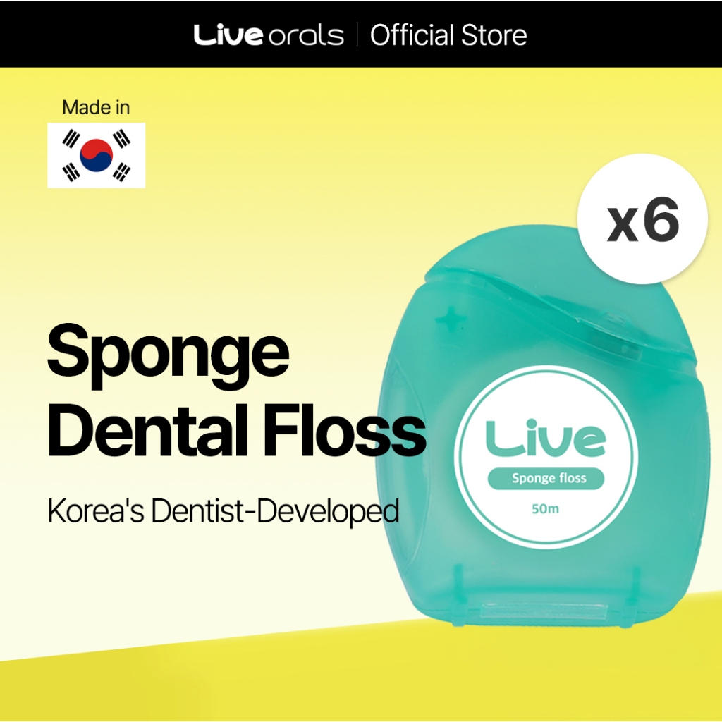 Nha khoa siêu mềm LiveOrals 50m x 6 | Không đau, không chảy máu