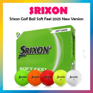 [Srixon] Bóng Golf Soft Feel 2025 - Bộ 12 Chiếc (1 Dozen)