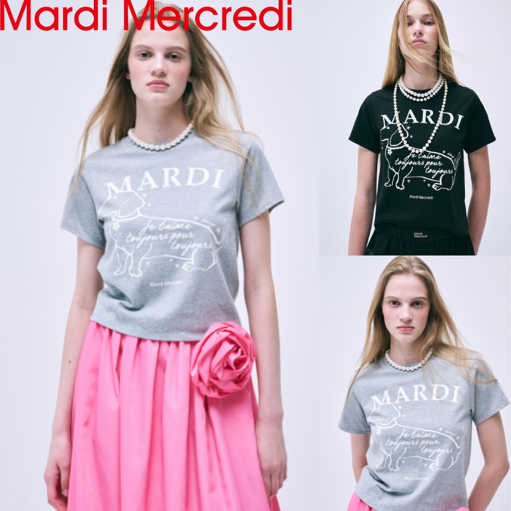 MARDI SWEATSHIRT SWING THE TAIL DDANJI FLOWER CHOKER_GREY IVORY main image 0