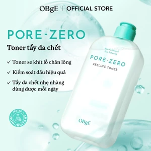 Toner tẩy tế bào chết Pore Zero 310ml | Toner cho kết cấu da mịn màng | Loại bỏ bã nhờn và chất thải | Mịn màng, tươi mới | Cân bằng dầu và nước | Chăm sóc tế bào chết hàng ngày