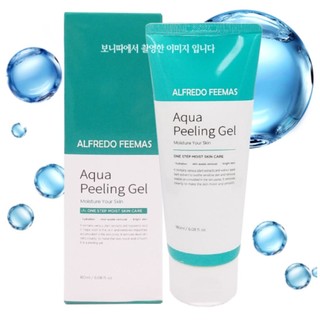 Gel tẩy tế bào chết dưỡng ẩm ALFREDO FEEMAS Aqua Peeling Gel, 180ml