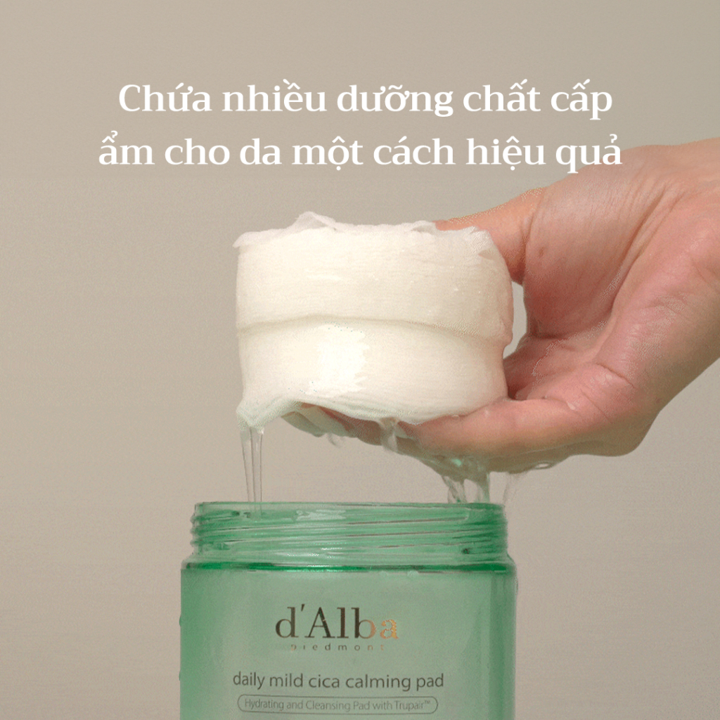 Ảnh Toner Pad rau má cấp ẩm và tẩy da chết dịu nhẹ hàng ngày (50 miếng,165ml) 4