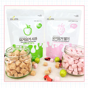 Sữa chua dâu tây & táo [MOM 'S]