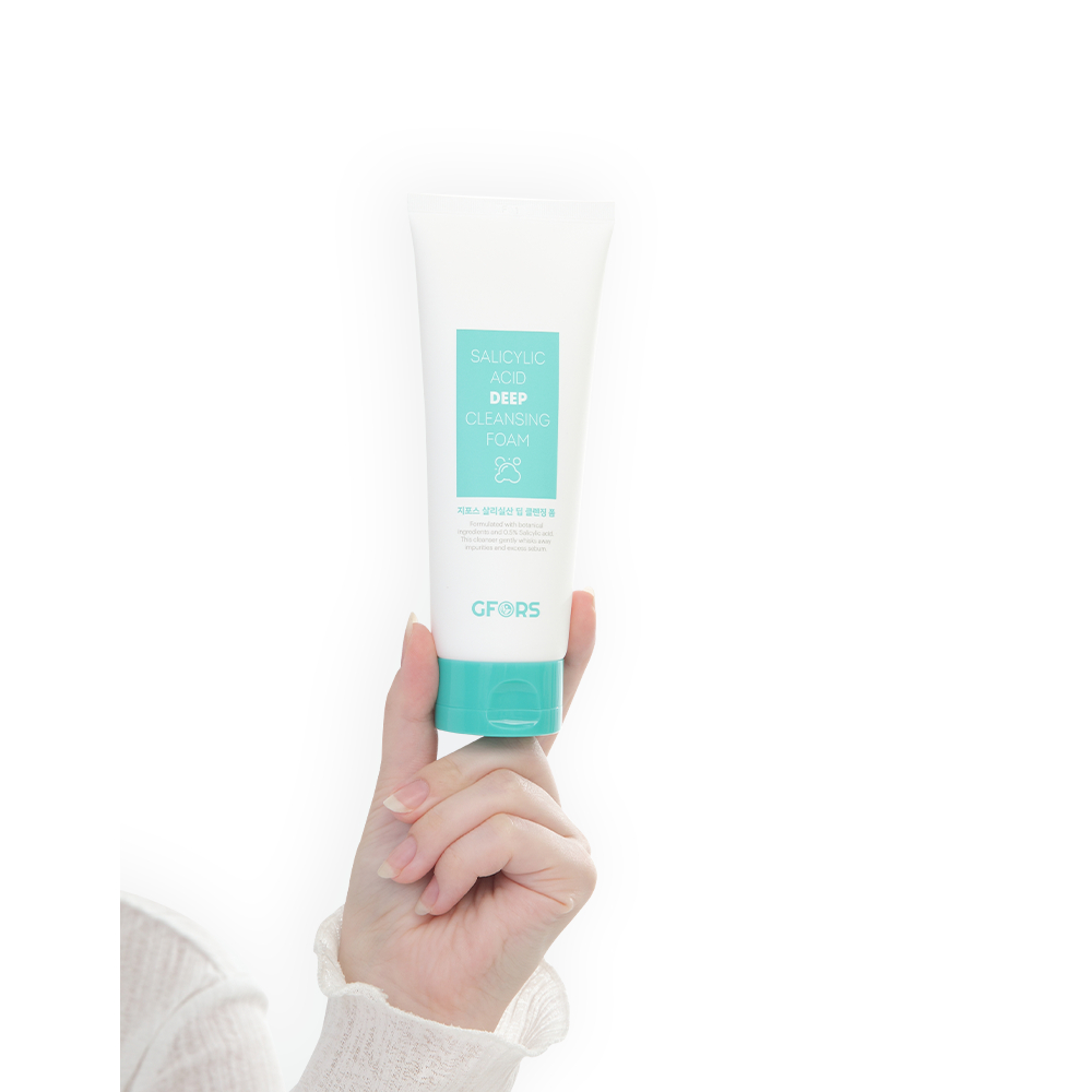 GFORS Sữa Rửa Mặt Salicylic Acid Deep Cleansing Foam 150ml – Làm Sạch Sâu & Kiểm Soát Dầu