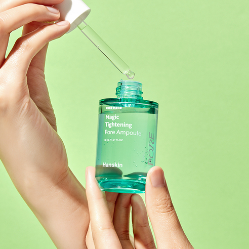 HANSKIN MAGIC TIGHTENING PORE AMPOULE 30ML – REFINING, HYDRATING, LIGHTWEIGHT, DA HÀNG NGÀY