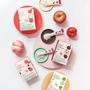 Nước uống dạng bột SIMBAK protein Kombucha Apple / Peach / Plum