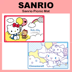 Thảm dã ngoại Sanrio 90x60cm (Kitty / Cinnamoroll)