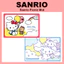 Thảm dã ngoại Sanrio 90x60cm (Kitty / Cinnamoroll)