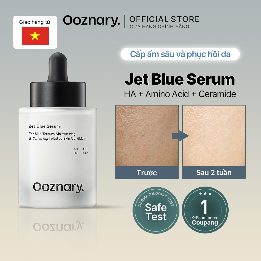 Serum Cấp Ẩm Sâu Phục Hồi Da - Hình ảnh thực tế