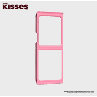 Ốp lưng Hershey 's Kiss X Samsung flipsuit cho galaxy z flip6 / flip 6 zflip6 màu nâu hồng