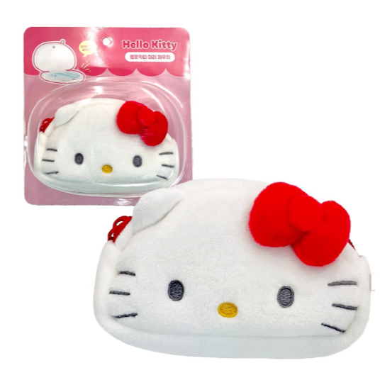 [Sanrio] Túi đựng gương sang trọng Túi đựng mỹ phẩm đa năng (HelloKitty / Pochacco / Pompompurin / ChocoCat / Hangyodon)