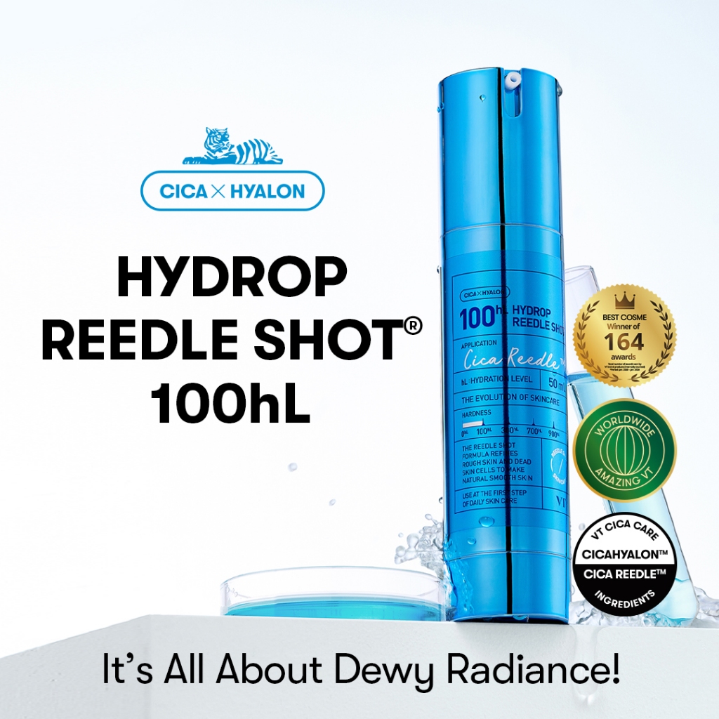[Vt] Hydrop Reedle Shot 100hL, 300hL, 700hL Kem tăng cường dưỡng ẩm, Hydrat hóa sâu [Flagship chính thức]