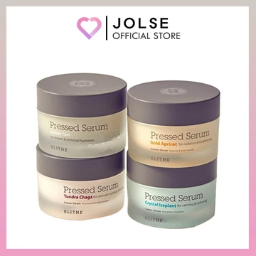 BLITHE Pressed Serum Tundra Chaga 50ml / Serum Crystal Iceplant 50ml / Serum Velvet Yam 50ml / Serum Gold Apricot 50ml