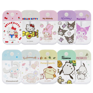 Chai xịt diệt khuẩn Hello Kitty Kuromi Sanrio dạng thẻ di động | Chai xịt dễ thương Cartoon Hand Sanitizer | Chai thiết kế nhân vật kích thước du lịch có thể nạp lại