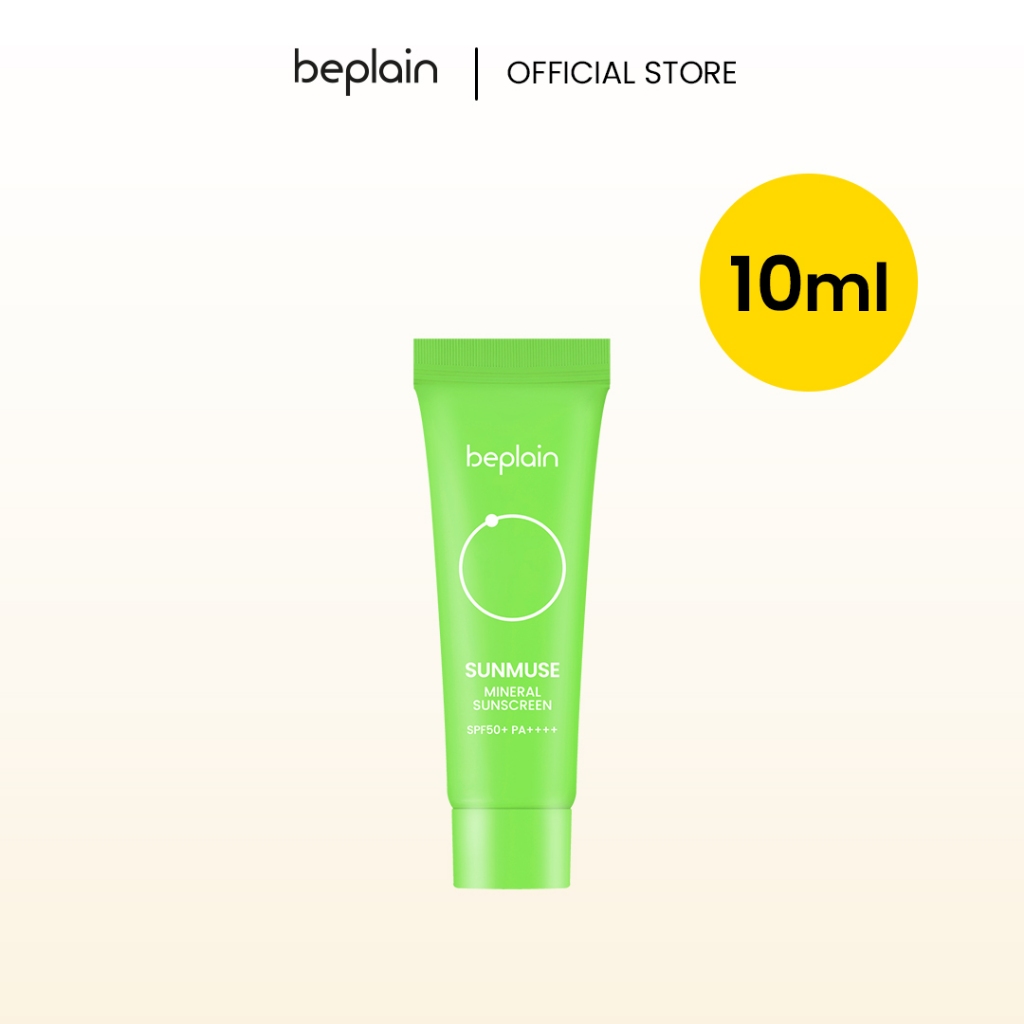 Kem chống nắng BEPLAIN Sunmuse Vật Lý Nâng Tone nhẹ nhàng SPF 50+ PA++++ Mineral Sunscreen