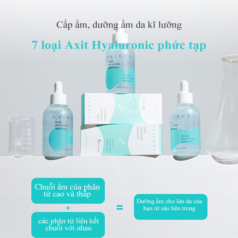 ​​Ampoule chăm sóc lỗ chân lông Faircell Niacinamide Serum Làm Trắng Da Mỹ Phẩm Thuần Chay