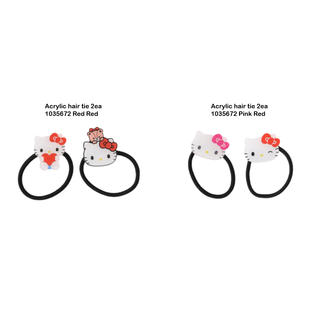 [Sanrio] Bộ sưu tập phụ kiện tóc HelloKitty Băng đô buộc tóc 1049288 1035672 1049283 1049284 1049283