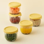 [Malang Honey] JAMMUK Đôi Máy Xay Thức Ăn Dặm 40W hoàn hảo cho lượng thức ăn cho bé với 2 hộp đựng thủy tinh — ảnh 2