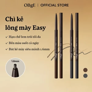 Chì kẻ mày Easy #Xám đậm / #Nâu đậm | Lông mày siêu mảnh | Giữ màu lâu trôi | Giảm thiểu lem trôi | Công thức cứng cáp và chắc chắn | 2 màu sắc tùy chỉnh cho nam giới