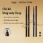 Chì kẻ mày Easy #Xám đậm / #Nâu đậm | Lông mày siêu mảnh | Giữ màu lâu trôi | Giảm thiểu lem trôi | Công thức cứng cáp và chắc chắn | 2 màu sắc tùy chỉnh cho nam giới