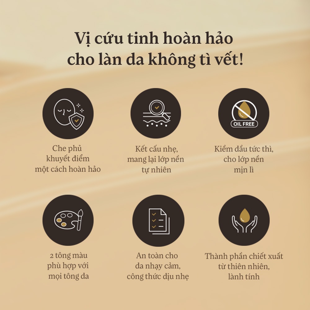 [OBgE Chính Hãng] Kem Che Khuyết Điểm OBgE Scene Stealer 5g Che Phủ Mỏng Mịn Tự Nhiên Kiểm Soát Dầu Dịu Nhẹ Cho Da
