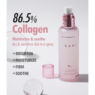 Xịt Khoáng Kahi Wrinkle Bounce Collagen Mist Ampoule 4.05 fl.oz / 120ml