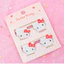 Sanrio Licenses Kẹp tóc Mini 4p (Kuromi Mymelody Kitty Pompompurin Cinnamoroll) ghim tóc
