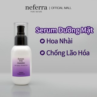 <Odorata / Neferra> Chăm Sóc Nếp Nhăn + Chống Lão Hóa / Serum Tím với Hoa Nhài 100ml