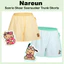 Quần lót Sanrio Sheer Seersucker thiết kế mùa hè giới hạn, quầnshort trunk họa tiết Kitty và Tanning Pochacco