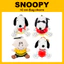 Túi Snoopy 10cm quyến rũ (Trái tim / Ruy băng / Kính râm / Charlie)