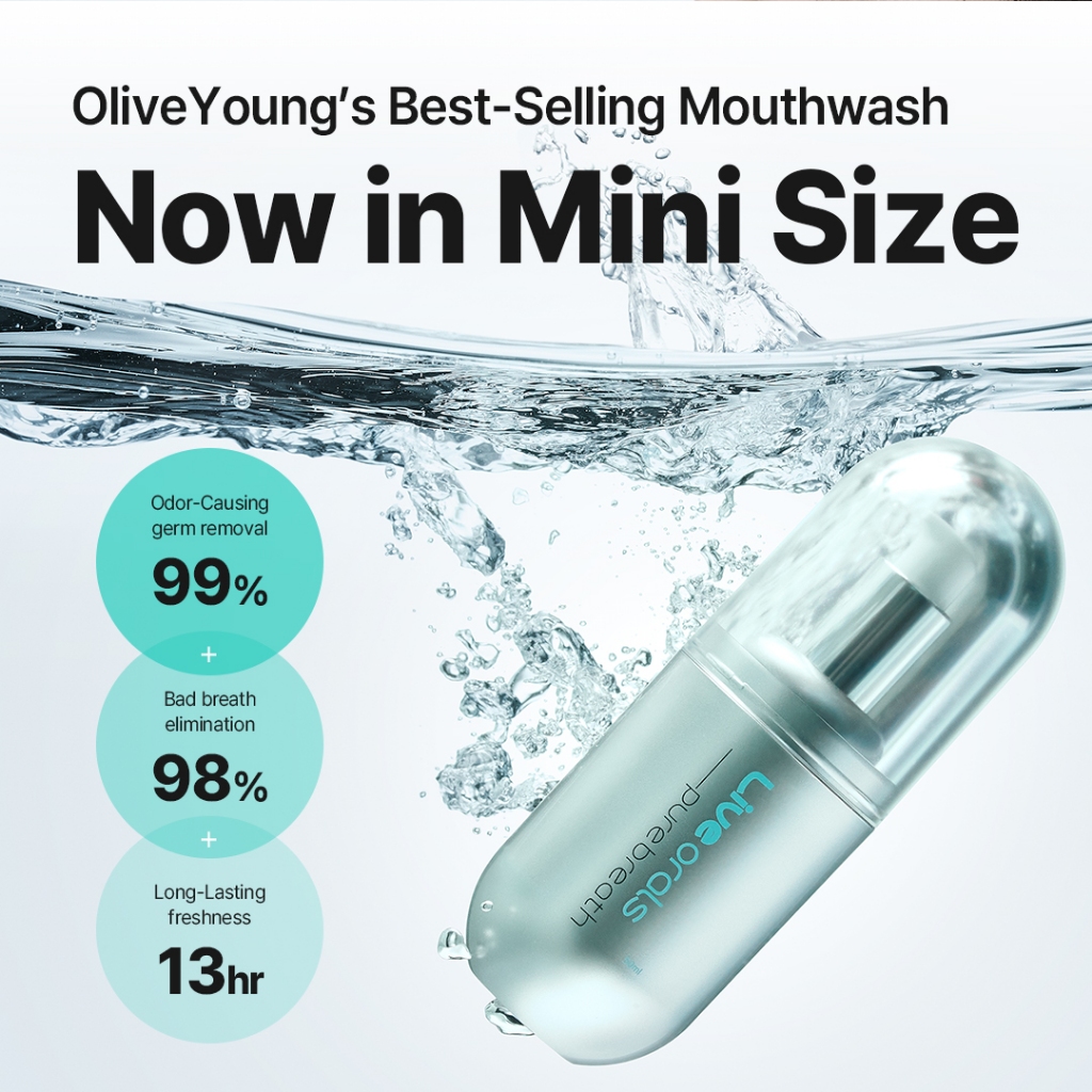 Tinh chất súc miệng Mini đậm đặc Liveorals PureBreath 10ml (Màu ngẫu nhiên)