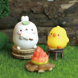 Bộ hình cắm trại đặc biệt Molang & Piupiu