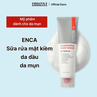 Sữa Rửa Mặt Cho Da Dầu Mụn Alcalescent Làm Sạch Sâu Lỗ Chân Lông Kiềm Dầu 135ml ENCA