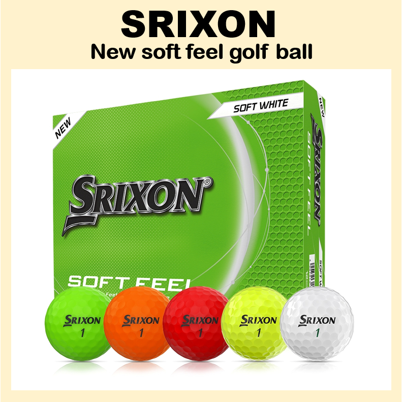 Bóng Golf Srixon Soft Feel 2025 Phiên Bản Mới - 1 Dozen (12 Cái)