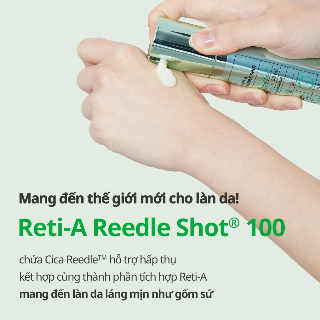 [VT] RETI-A Reedle Shot Retinol Care Giảm Kích Thước Lỗ Chân Lông [Cửa Hàng Chính Hãng]