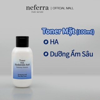 <Odorata / Neferra> Cấp Ẩm Kép + Làm Dịu Da / Nước Hoa Hồng Xanh với Axit Hyaluronic 100ml & 200ml