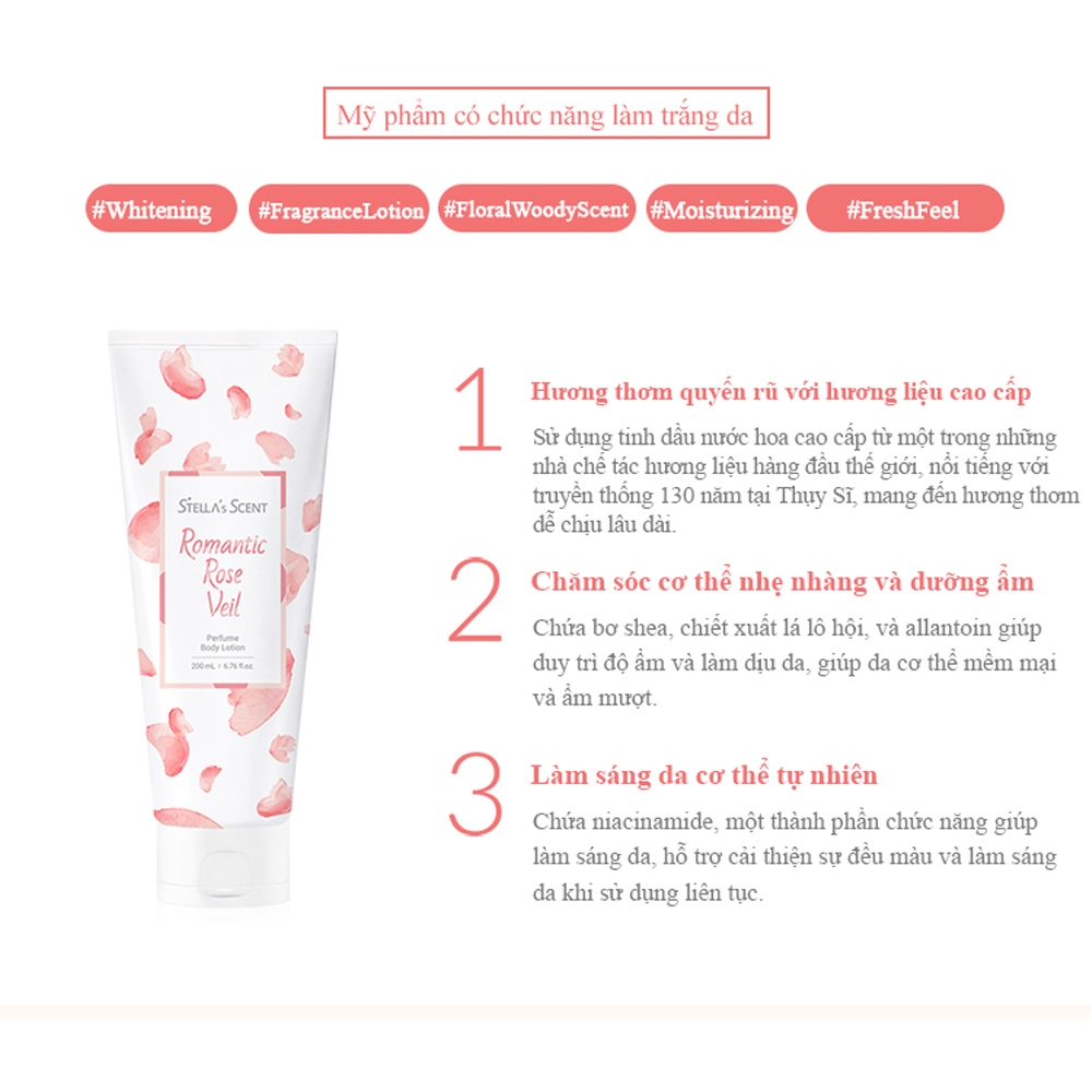 Sữa dưỡng thể Stella 's Scent Body Lotion 200ml