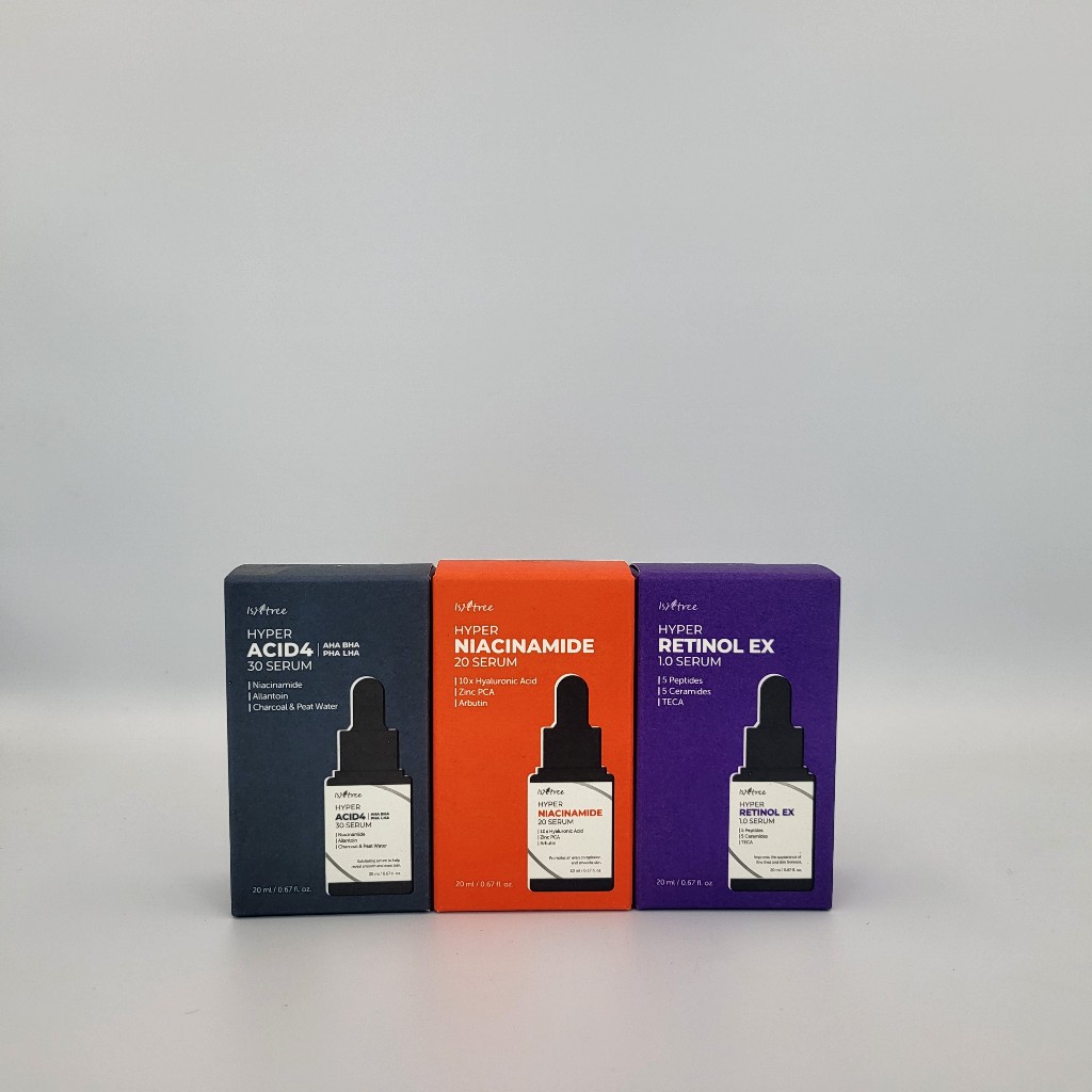 ISNTREE Serum vitamin c 20ml / niacinamide 20 / retinol ex 1.0 / vitamin c 23 / Axit aha bha Ha 30