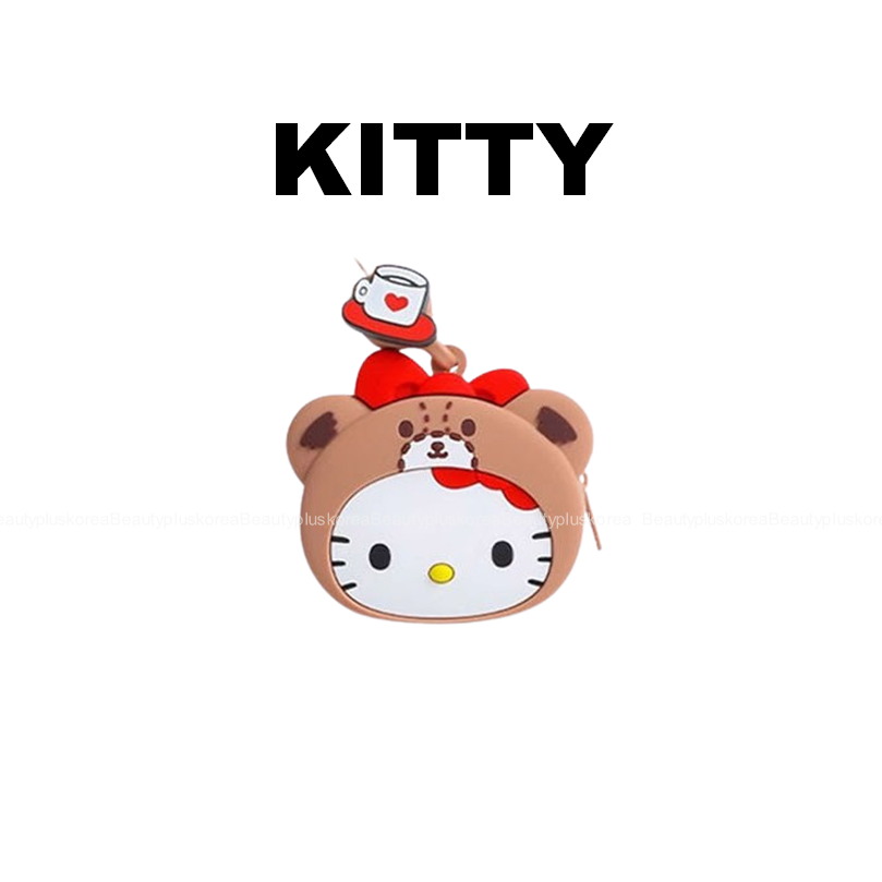 [Sanrio] Túi Silicon Mini trang phục Sanrio (Mymelody / Kuromi / Kitty / Hangyodon / Cinnamoroll)